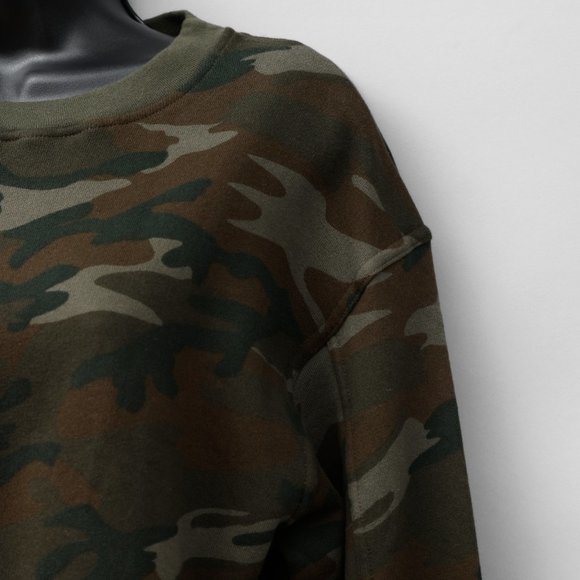 NWT, "Strut This" Camo Sweatshirt - Picture 3 of 6